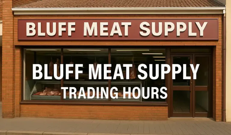 Bluff Meat Trading Hours Location & Services