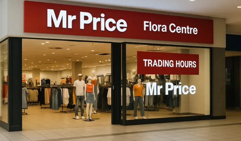 Mr Price Flora Centre Trading Hours