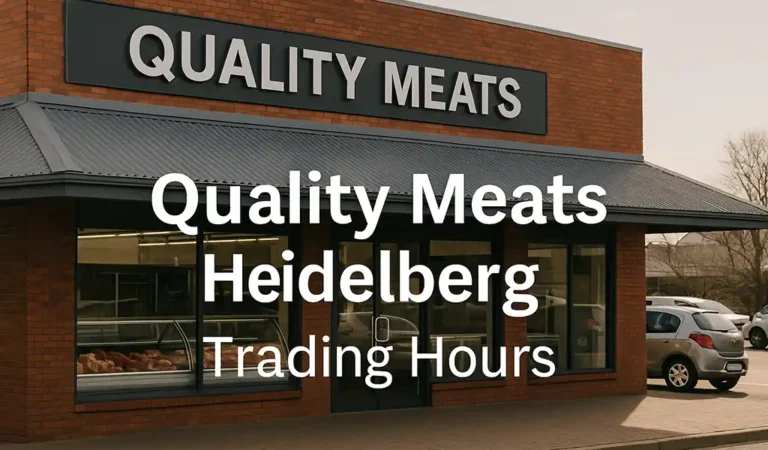 Quality Meats Heidelberg Trading Hours Location & Store Guide